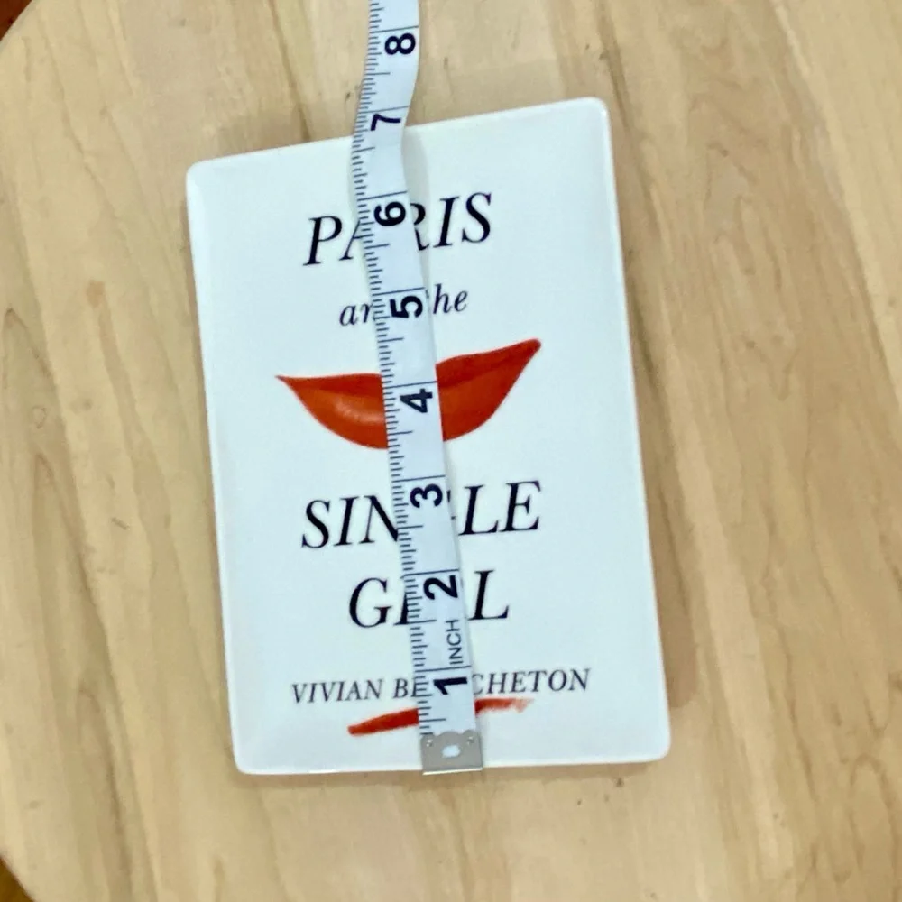 LENOX Kate Spade Tray Paris and The Single Girl‎ A Way With Words Collection